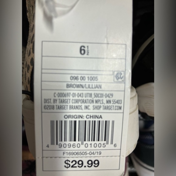 Universal Thread Lillian Women’s Slip On Sneakers, Size 6.5, Leopard Print, NWT - Picture 7 of 8